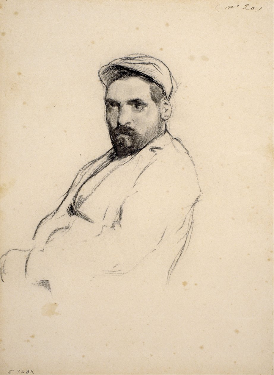 Retrato de un hombre de Santiago Rusiñol