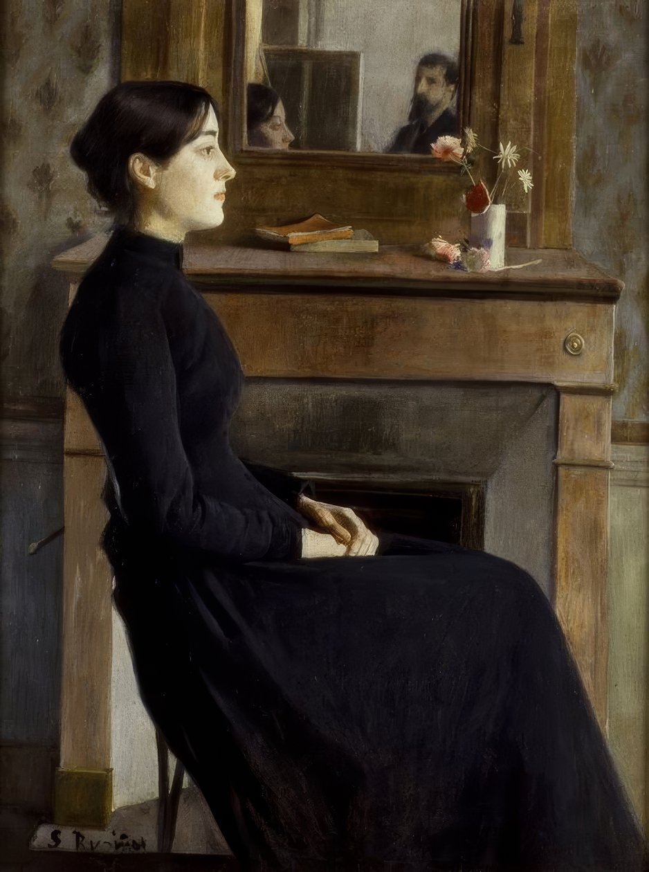 Figura femenina de Santiago Rusiñol