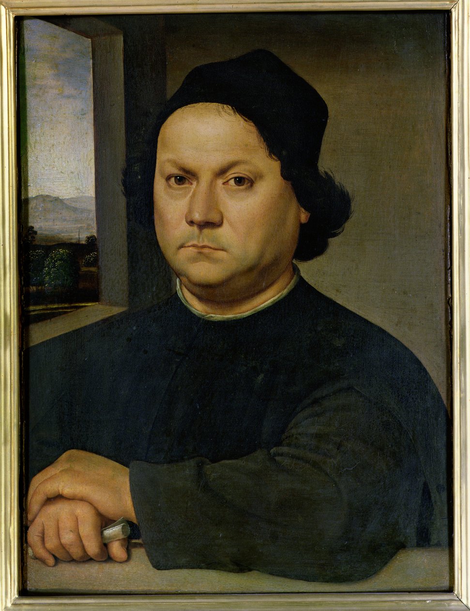 Retrato de Perugino, c.1504 de Raffaello Sanzio Raphael
