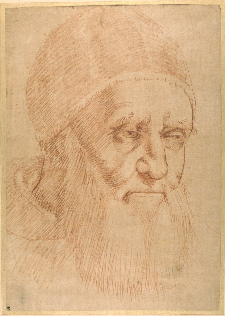 Papa Julio II, después de un cartón de Rafael de Sanzio of Urbino (follower of) Raphael