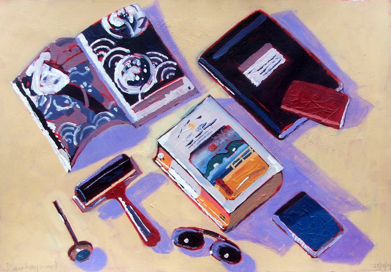 Rodillo y gafas de sol de Sara Hayward