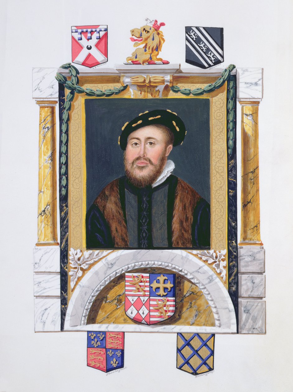 Retrato de Charles Brandon (1488-1545) Duque de Suffolk de joven de Sarah Countess of Essex