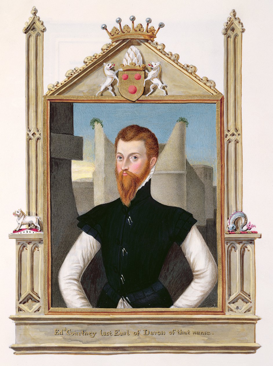 Retrato de Edward Courtenay, último conde de Devonshire, de 