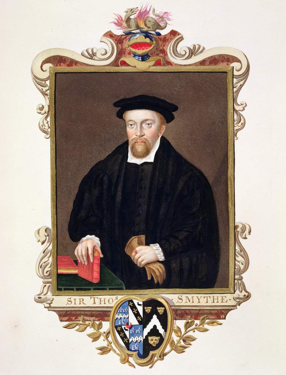 Retrato de Sir Thomas Smythe (c.1558-1625) de 