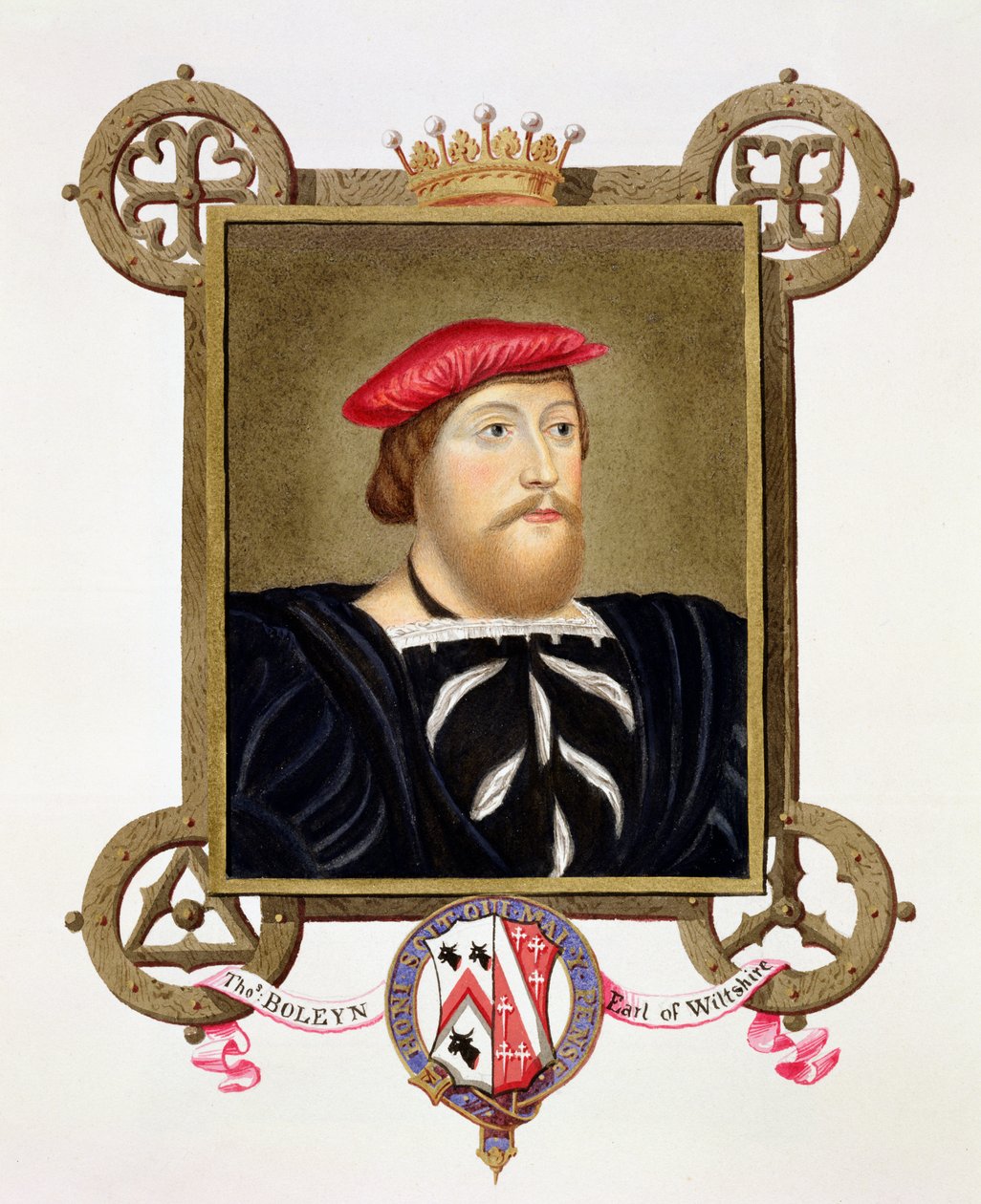 Retrato de Thomas Boleyn (1477-1539) Conde de Wiltshire de 