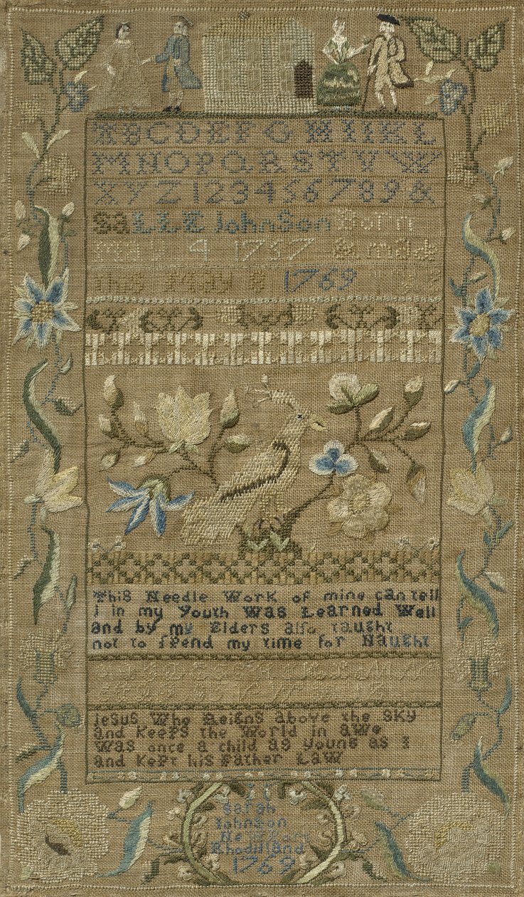 Muestrario, 1769 de Sarah Johnson