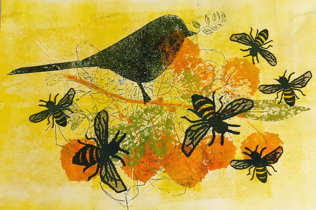 Pájaros y abejas de Sarah Thompson Engels
