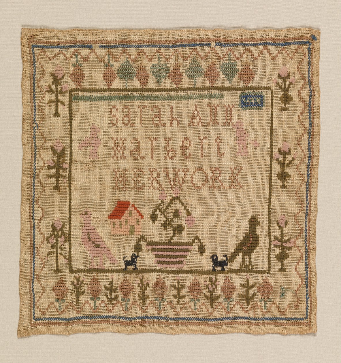 Muestrario de Sarah Ann Marbert