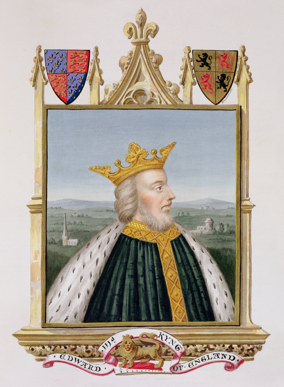 Retrato de Eduardo III (1312-77) Rey de Inglaterra desde 1327 de Sarah Countess of Essex