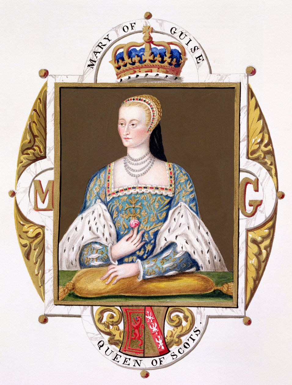 Retrato de María de Guisa (1515-60) Reina de Escocia de 