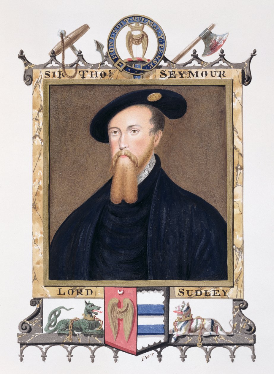 Retrato de Thomas Seymour (1508-49) 1er Barón de Sudeley de 