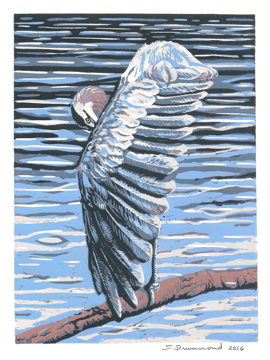 Reflexión, 2016 (pintura) de Sarah Drummond