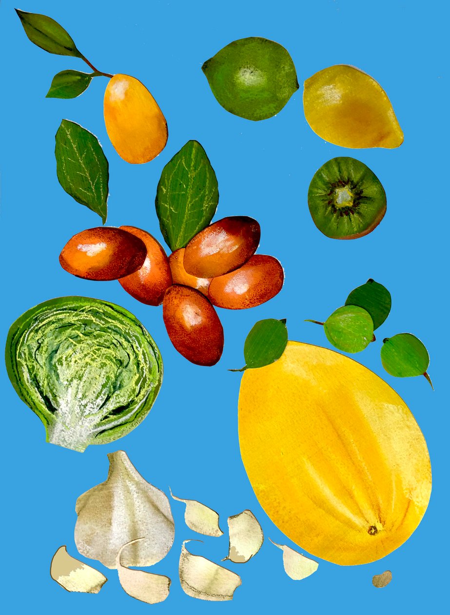 Frutas y verduras de Sarah Thompson Engels