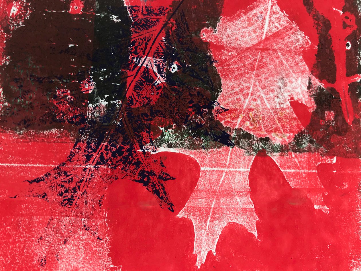 Hoja roja, 2019 de Sarah Thompson Engels