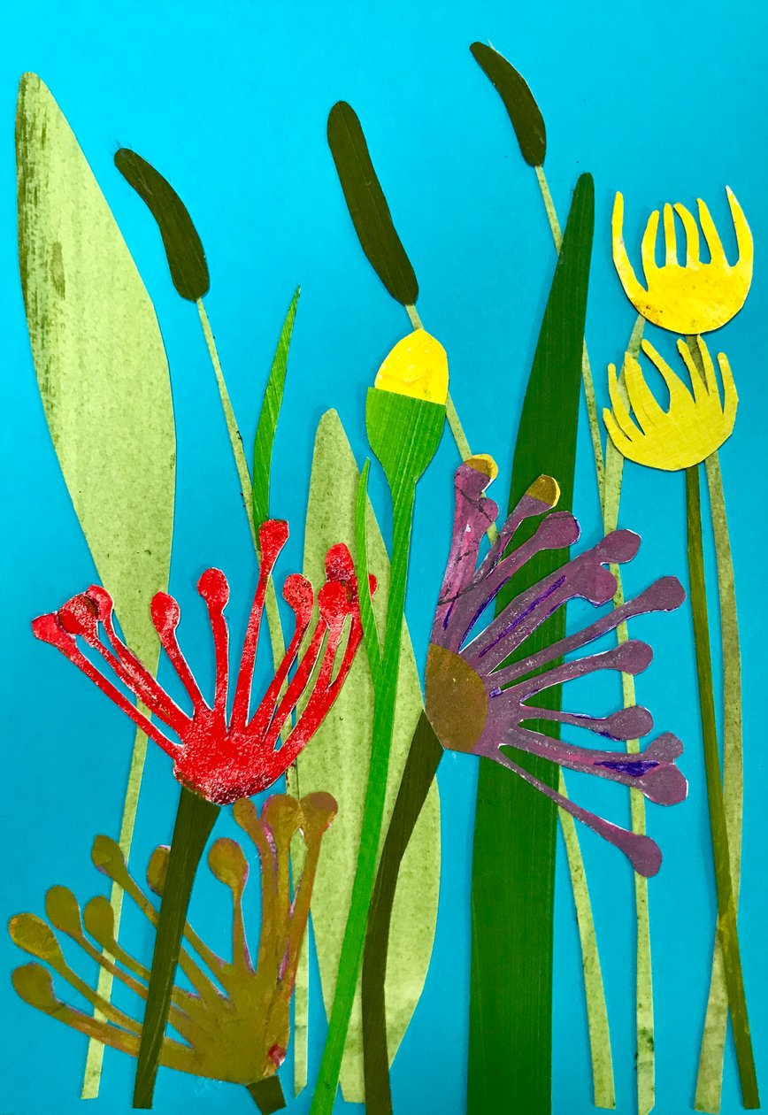 flores y hierbas, 2019 de Sarah Thompson Engels