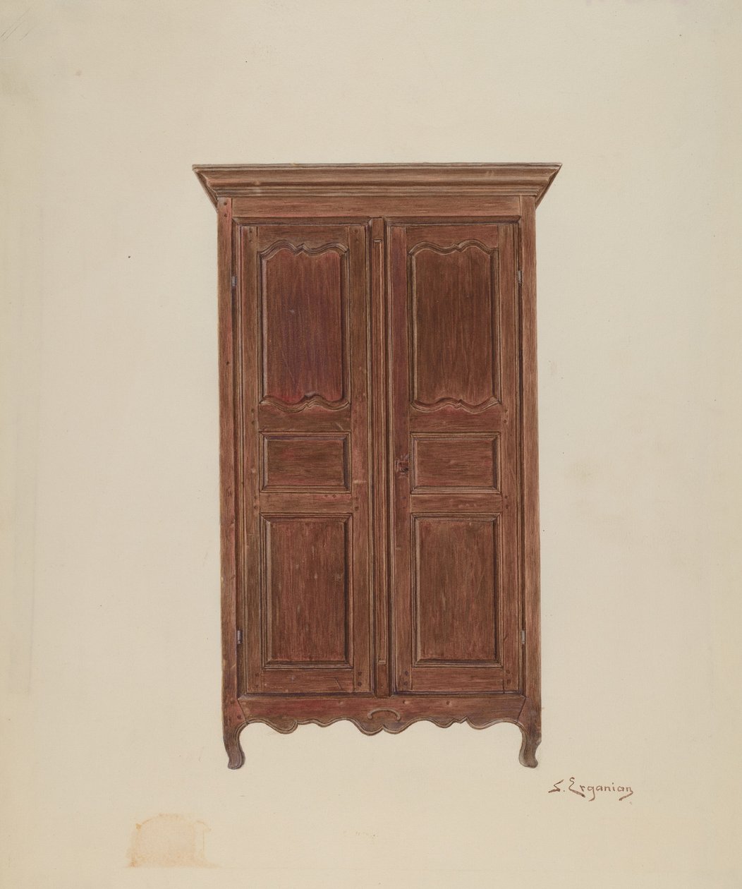 Armario, c. 1939 de Sarkis Erganian