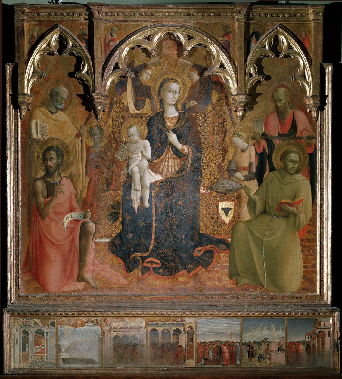 Políptico de Nuestra Señora de la Nieve de Sassetta (c.1392 1450)