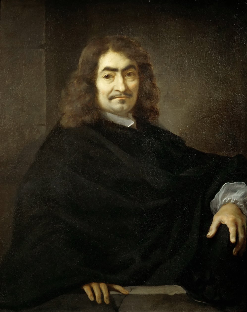 Retrato presunto de René Descartes de Sébastien Bourdon