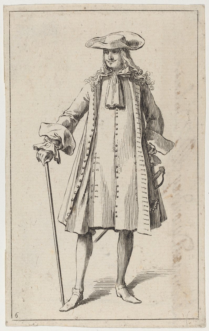 Hombre con una Espada de Sébastien Le Clerc the elder