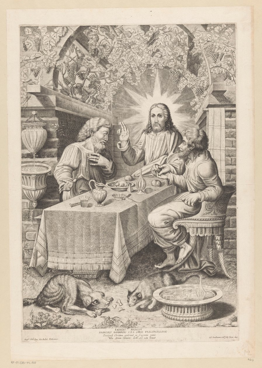 Comida en Emaús de Sébastien Vouillemont