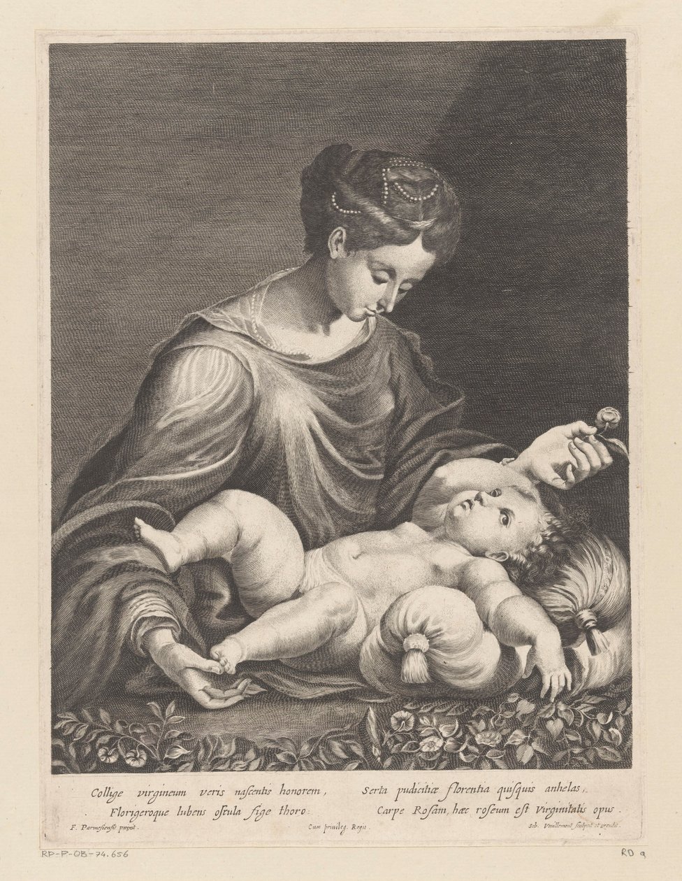 María con el niño de Sébastien Vouillemont