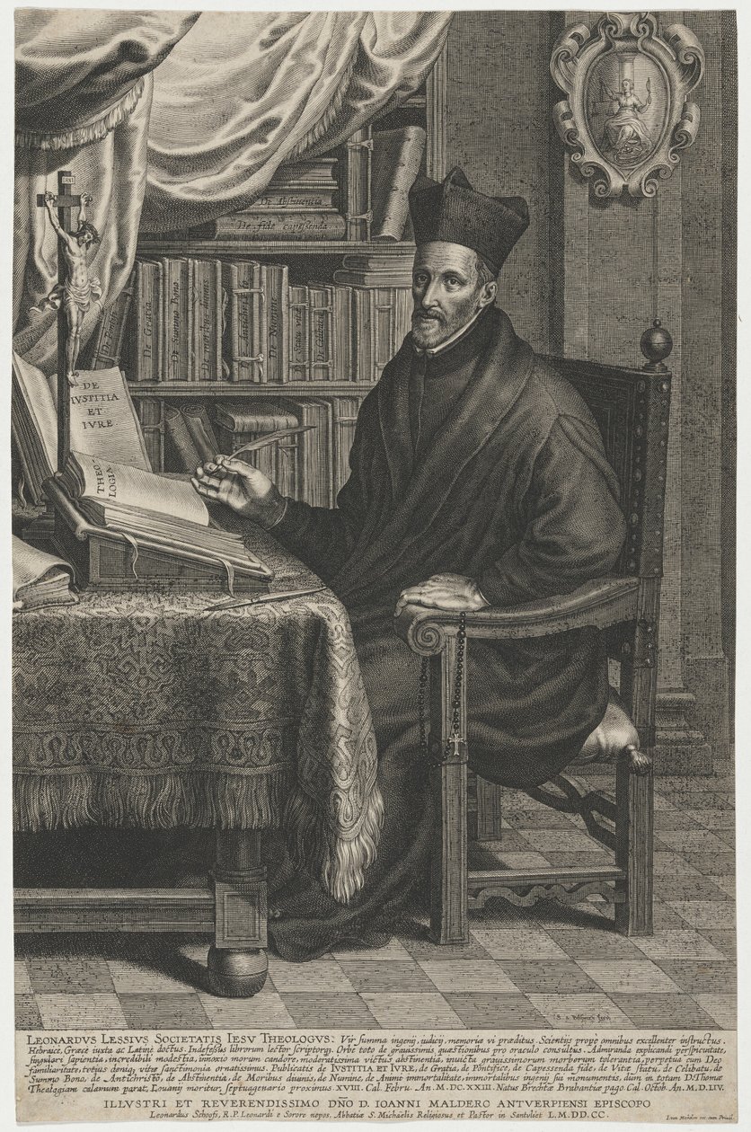 Leonard Lessius, jesuita de Schelte Adams Bolswert