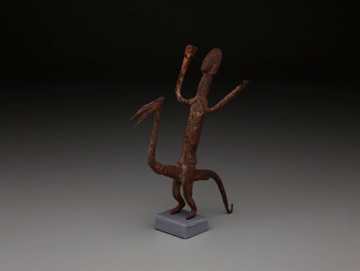 Figura ecuestre, Pueblo Dogón, Malí de School African