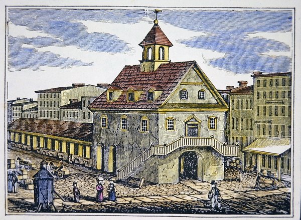 El antiguo juzgado de Filadelfia de School American