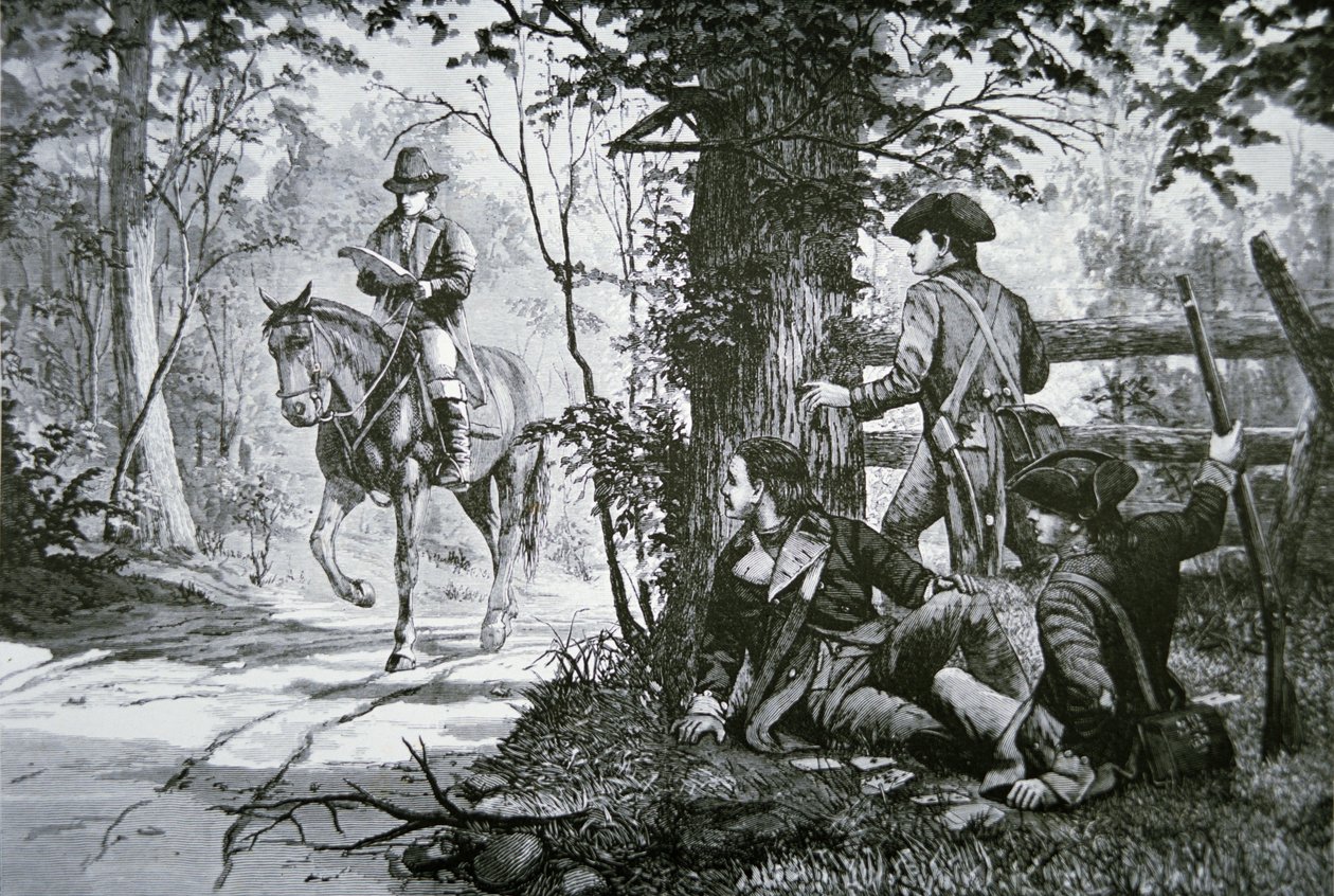 La captura del Mayor John Andre de School American