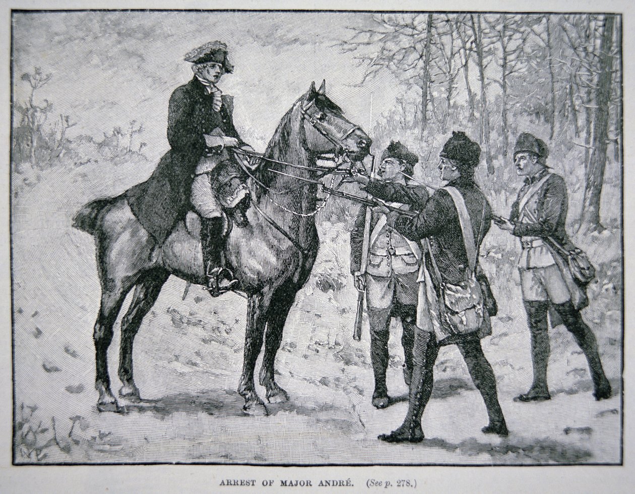La captura del Mayor John Andre de School American