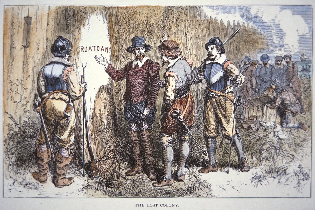 La colonia perdida de Roanoke de School American