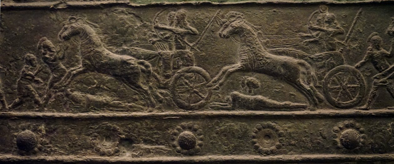 Puertas Balawat del antiguo Imperio Asirio (bajo relieve) de School Assyrian