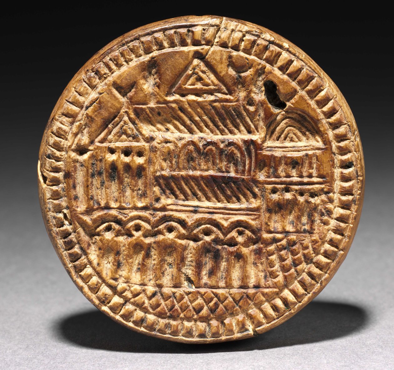 Molde para pan de Eulogia (Bendición), 600s-900s (madera) de School Byzantine