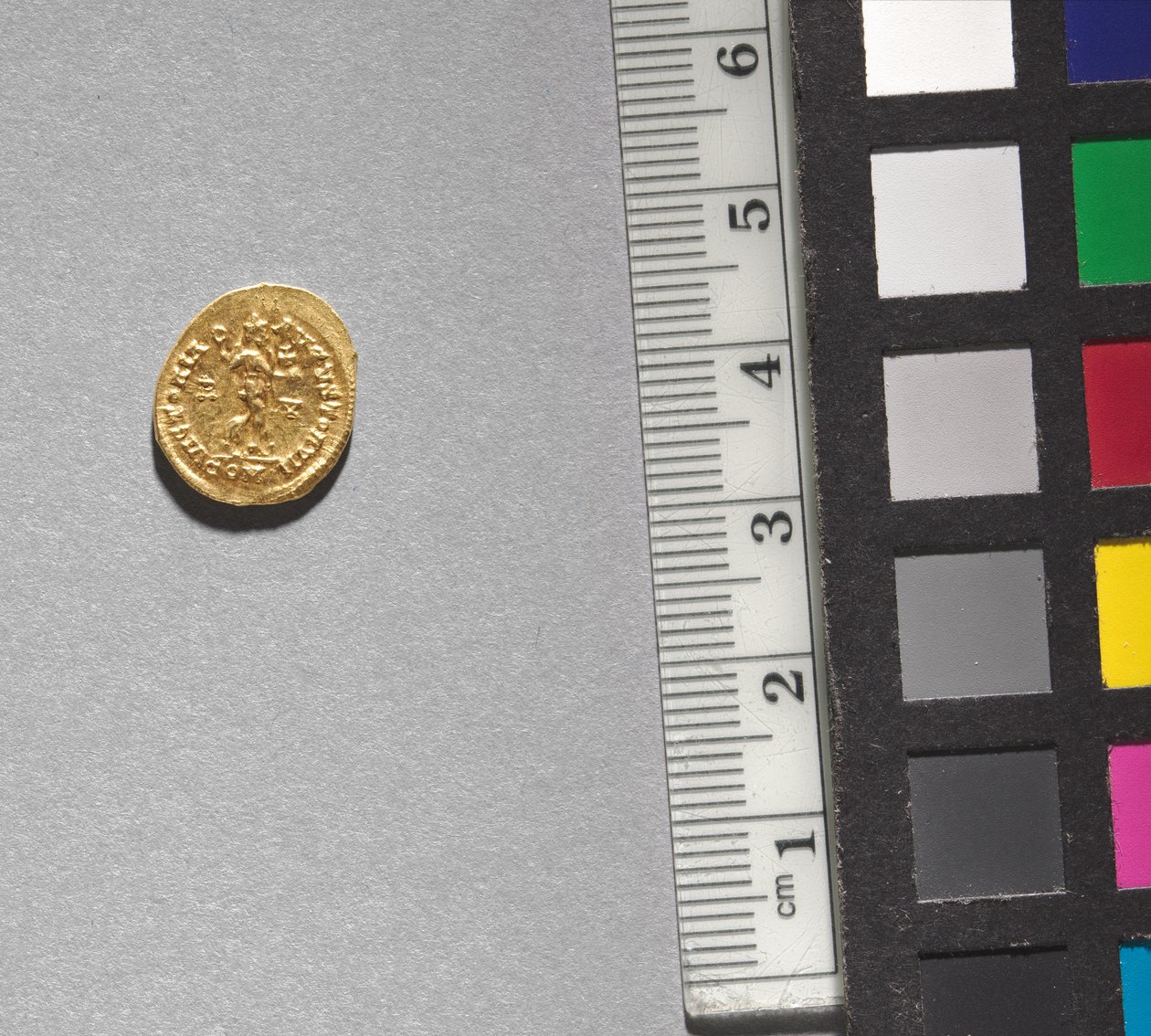 Sólido de Arkadios (reverso), 395-408 (oro) de School Byzantine