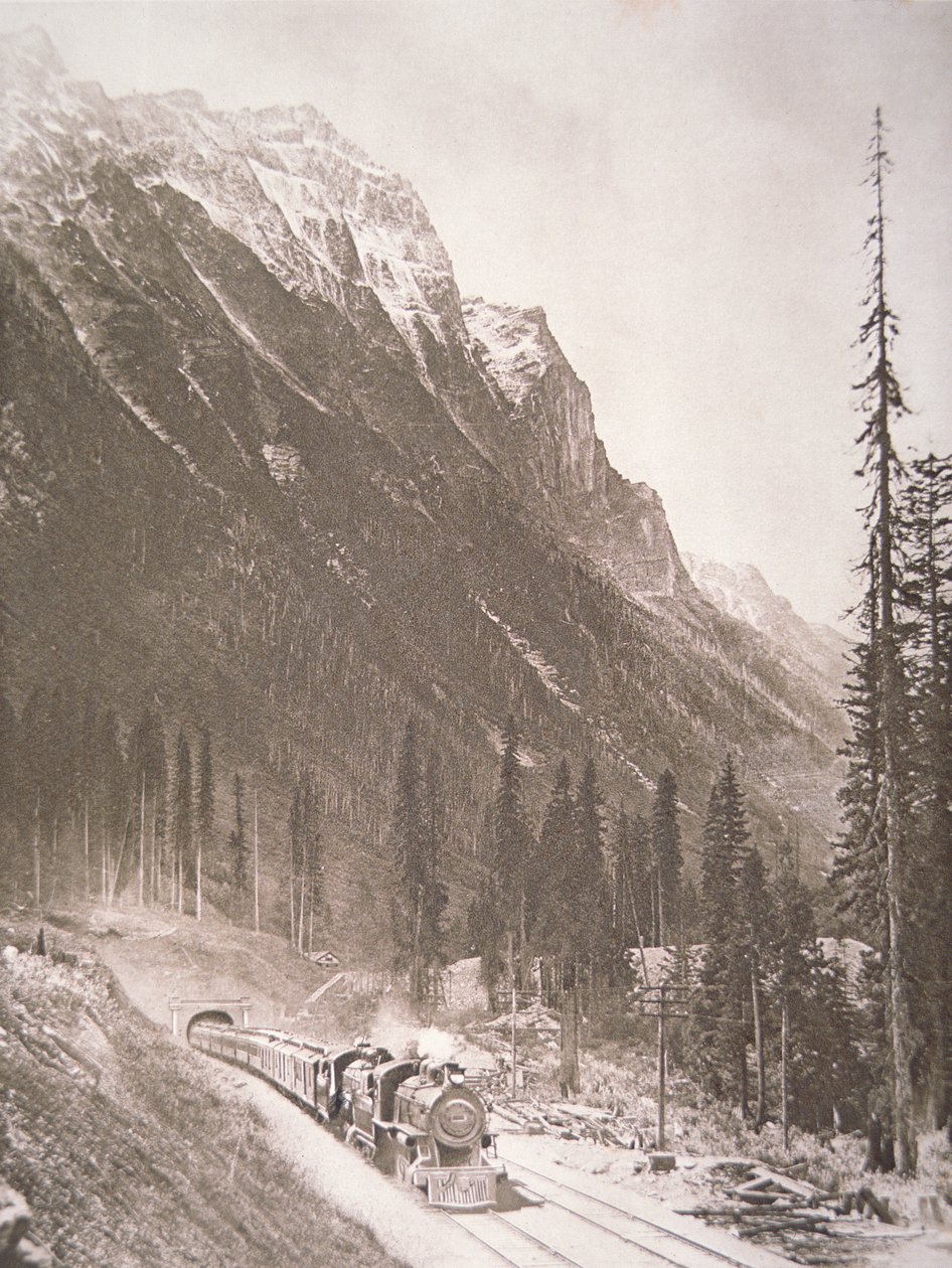 Tren del Ferrocarril Canadian Pacific, c.1925 de School Canadian