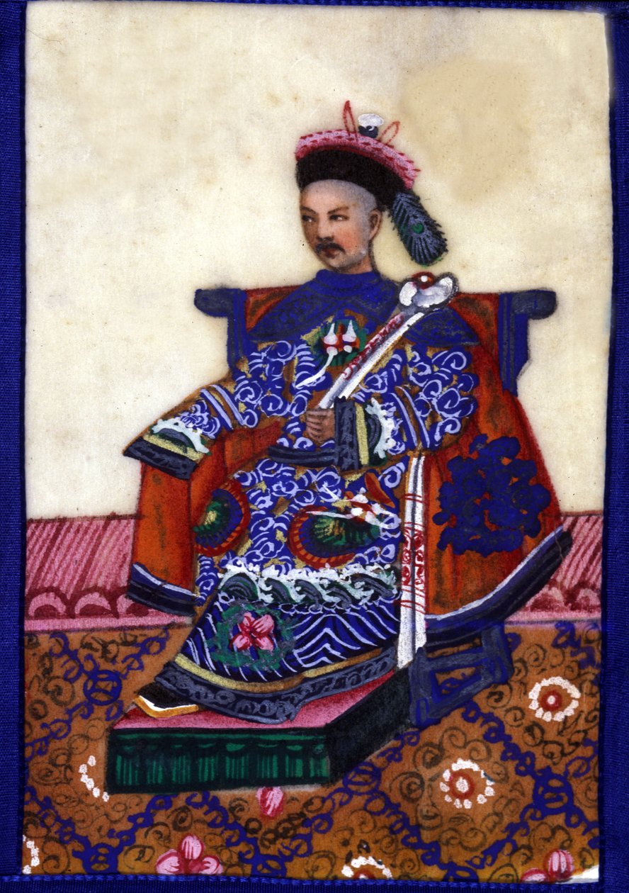 Mandarín chino. Pintura sobre papel de arroz de School Chinese