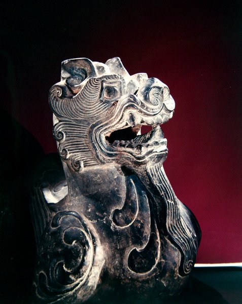 (detalle) de una Quimera de School Chinese