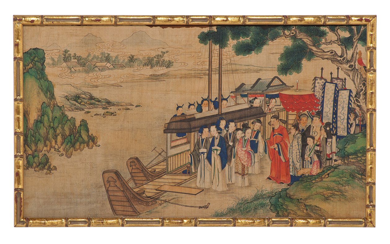 Una de las veinticuatro escenas de El sueño de la cámara roja de School Chinese