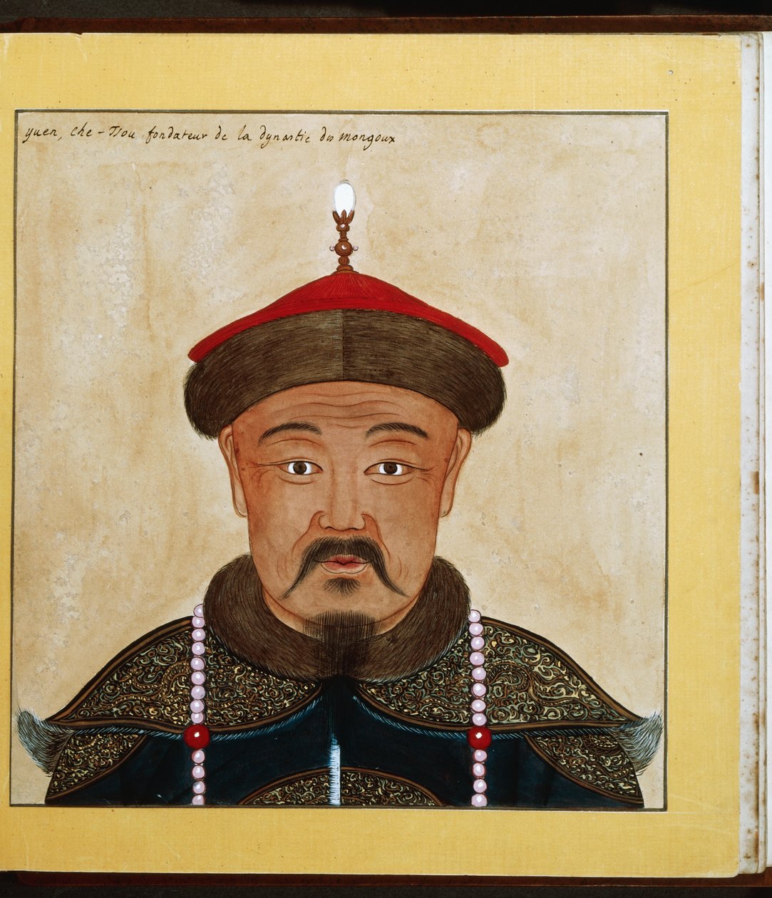 El Gran Kublai Khan (1215-1294), civilización china de School Chinese