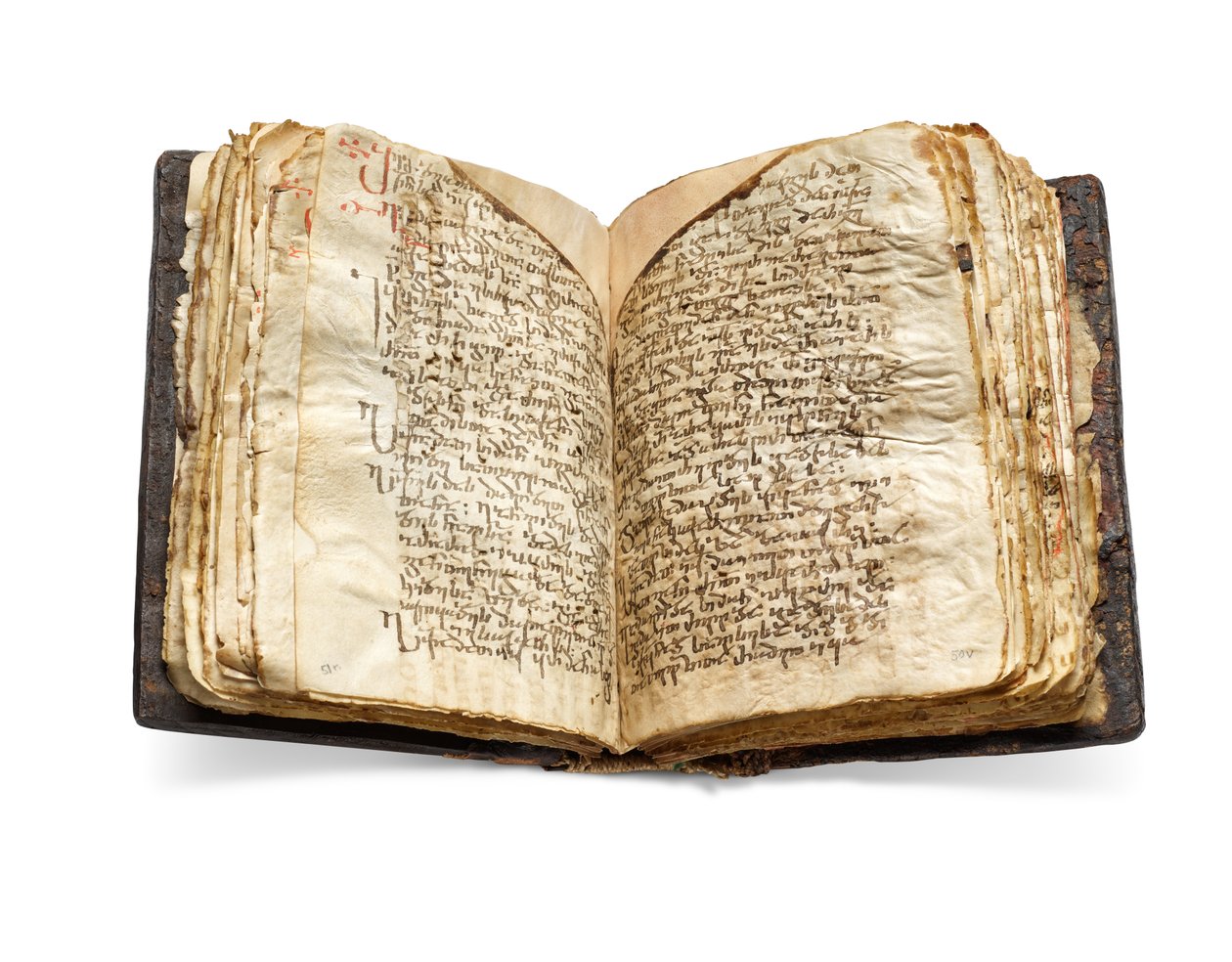 El Codex Sinaiticus Rescriptus, finales del siglo V-VII hasta 979 d.C. (tinta sobre vitela) de School Egyptian