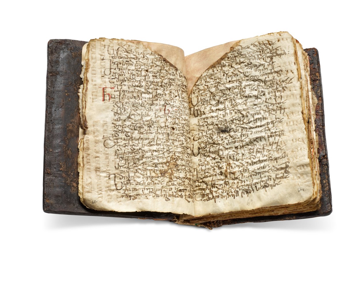 El Codex Sinaiticus Rescriptus, finales del siglo V-VII hasta 979 d.C. (tinta sobre vitela) de School Egyptian