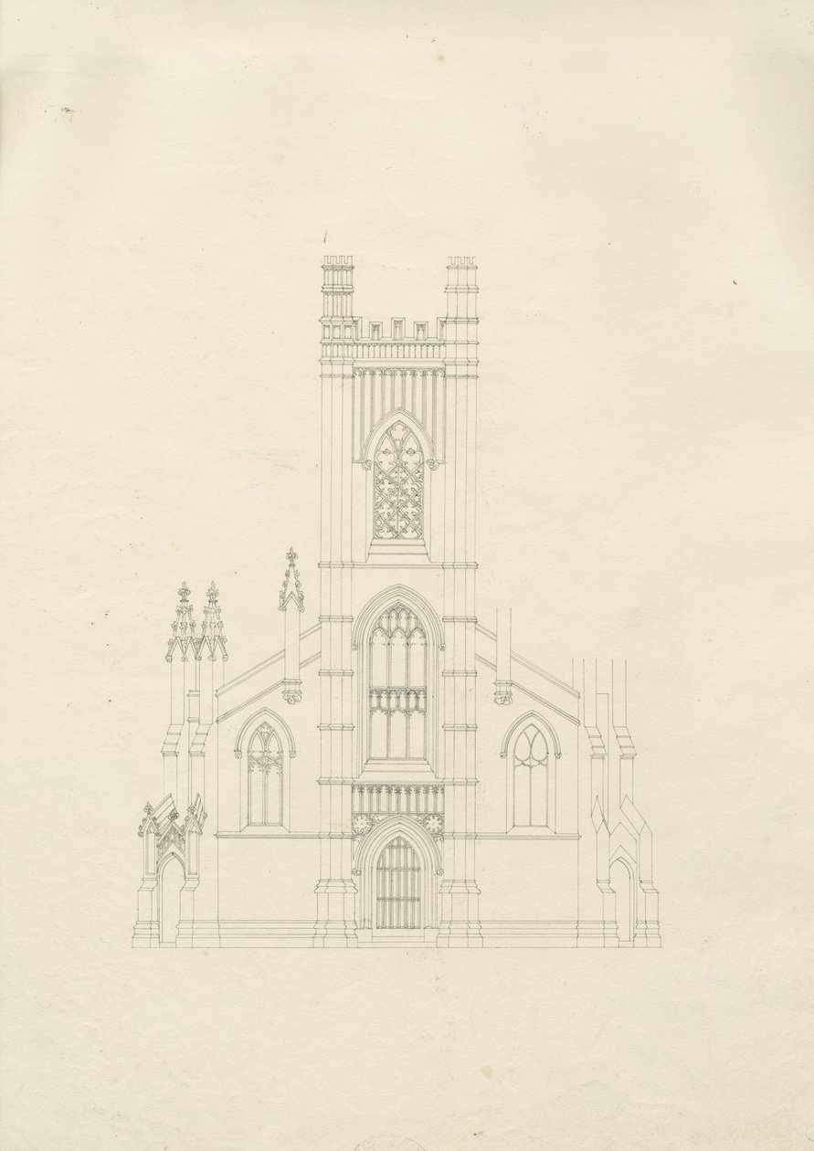 Burton-upon-Trent - Iglesia de la Santísima Trinidad de School English