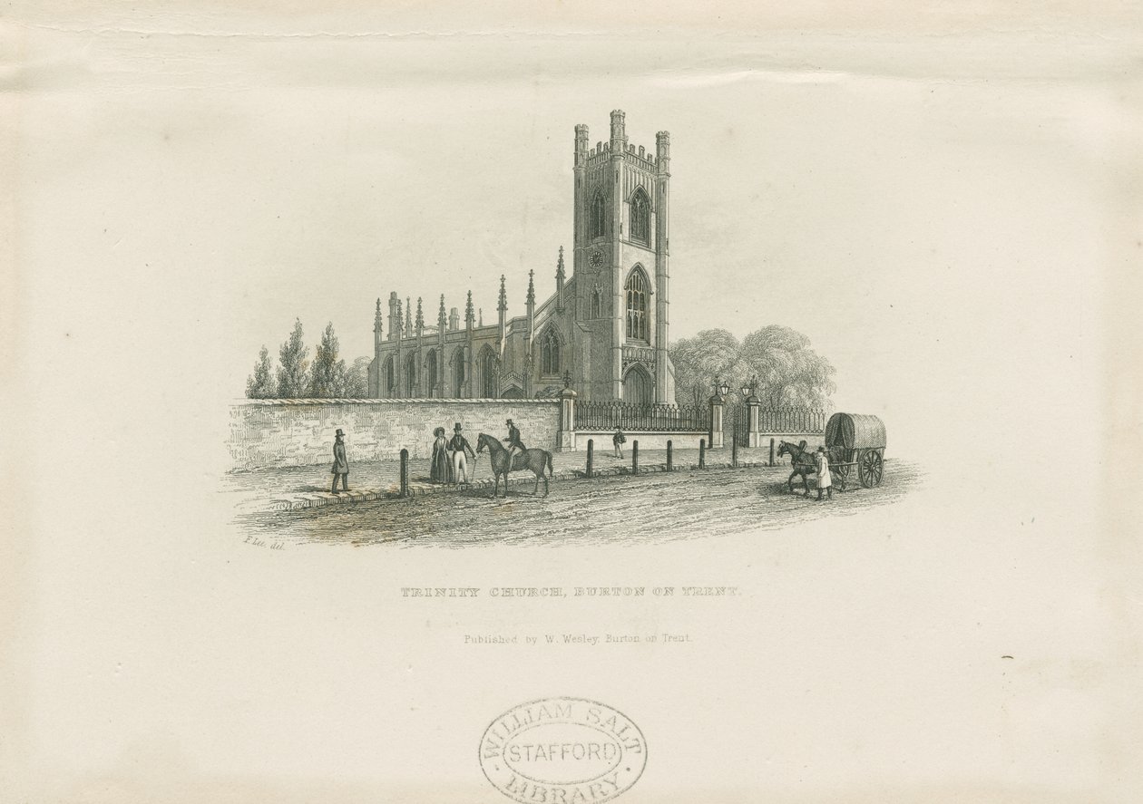 Burton-upon-Trent - Iglesia de la Santísima Trinidad de School English