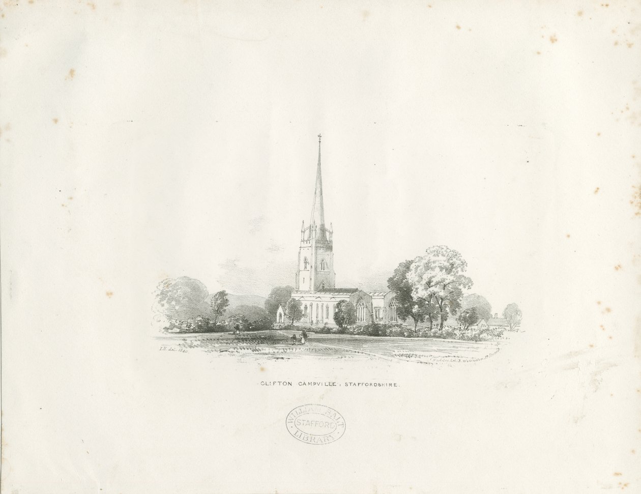 Iglesia de Clifton Campville de School English