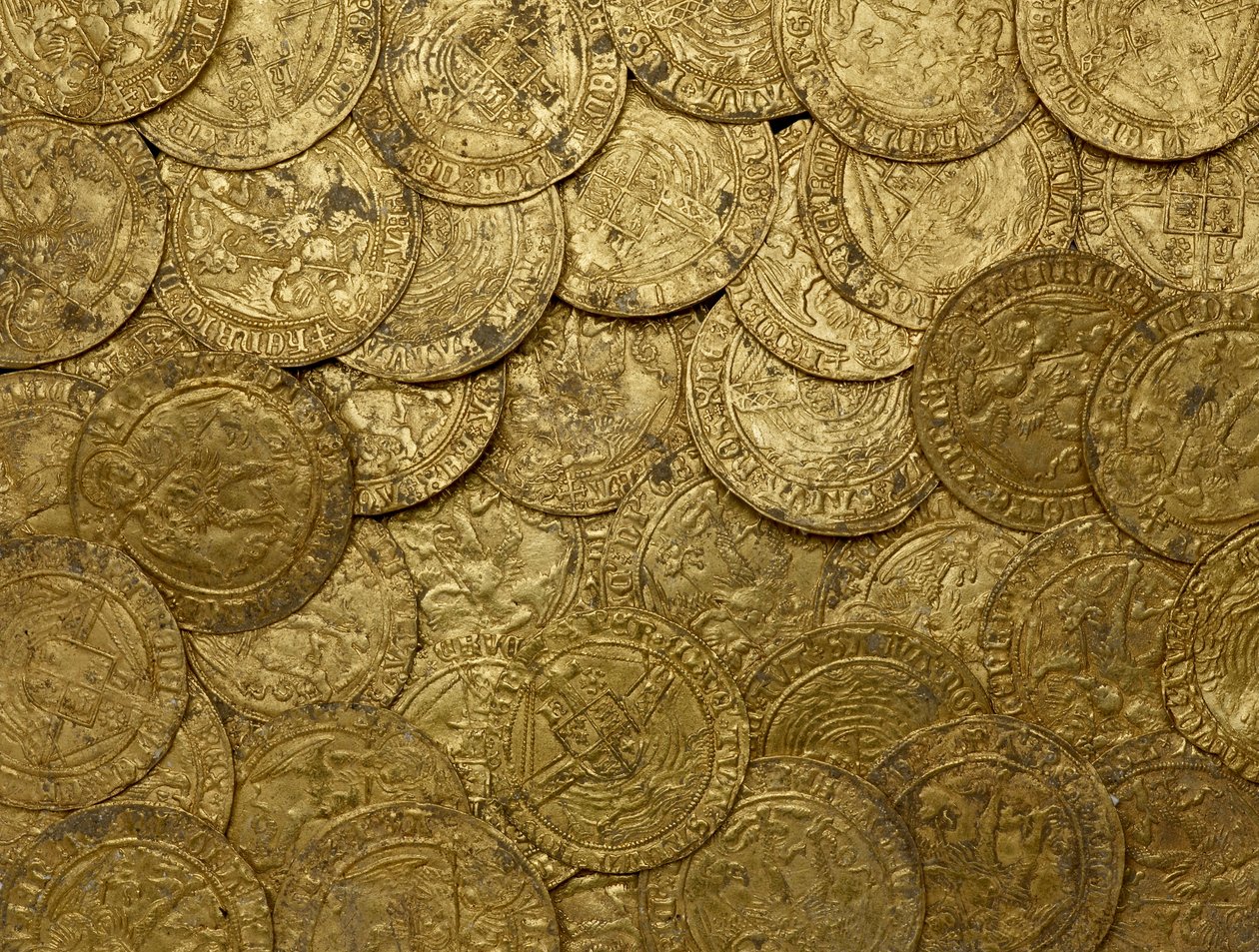 Tesoro completo de oro Tudor, el tesoro de Asthall, de Asthall de School English