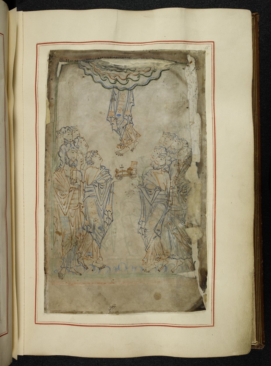 Cotton MS tiberius C VI f.15r Psalter (el 