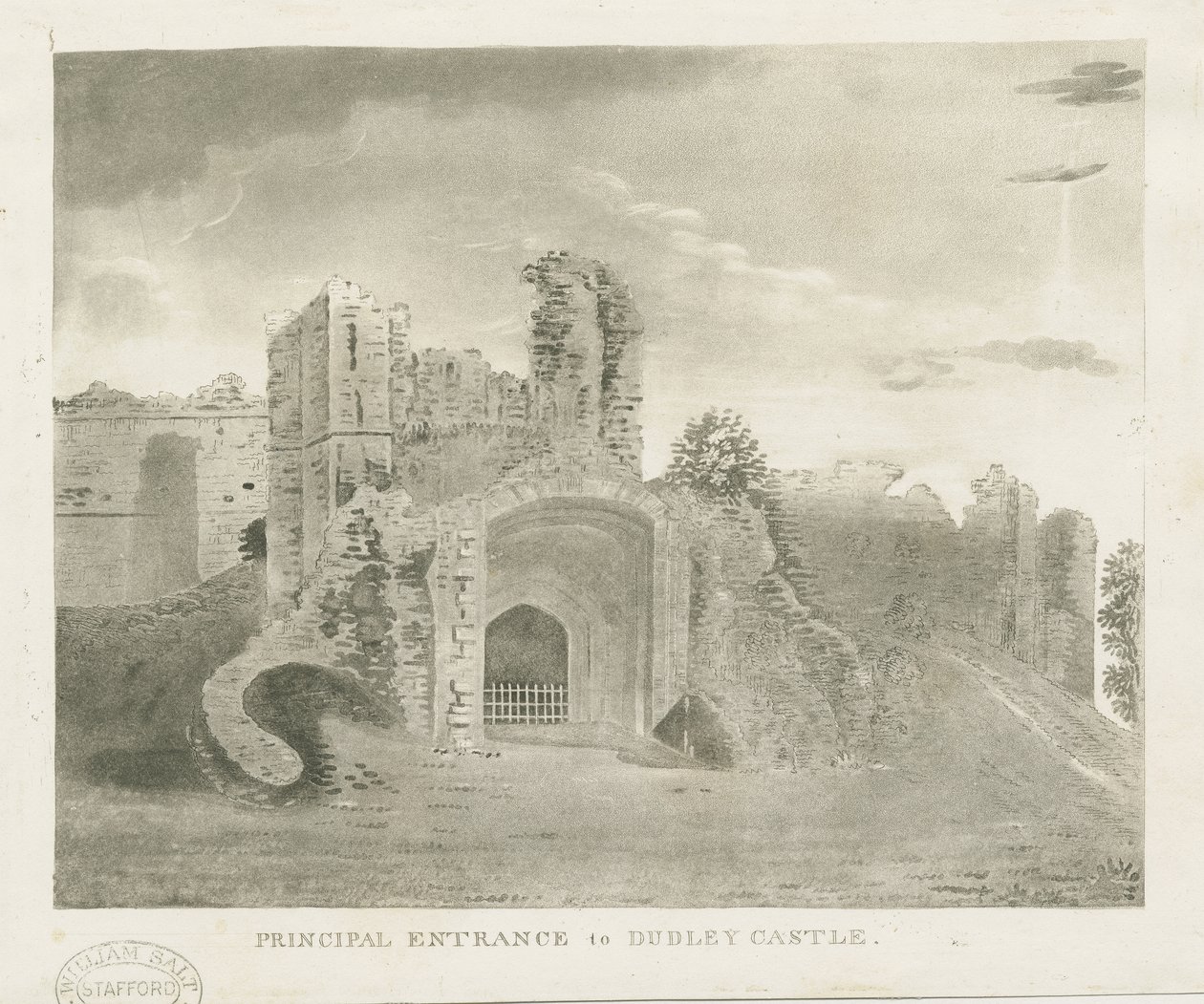 Castillo de Dudley - Entrada Principal de School English