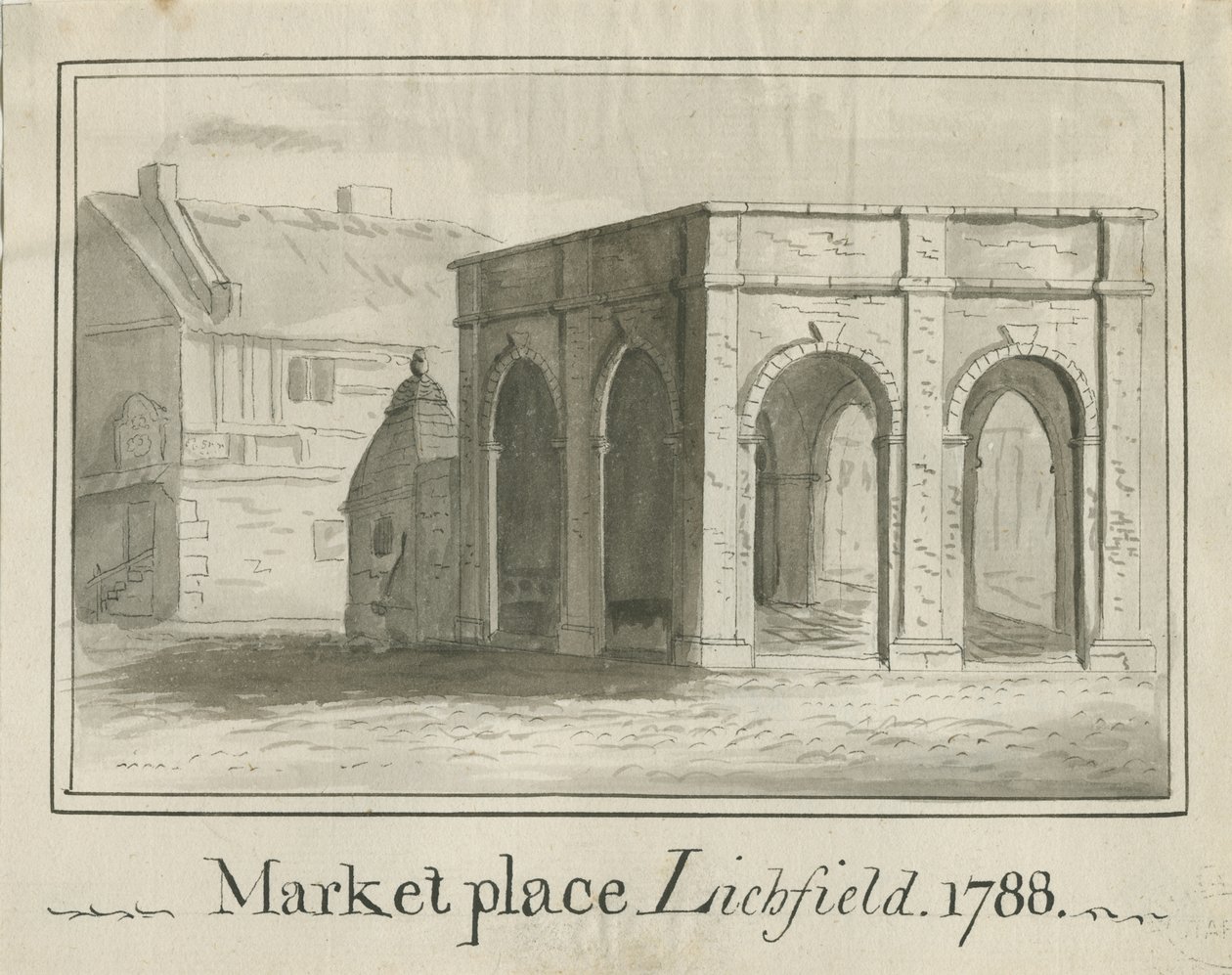 Lichfield - Plaza del Mercado de School English