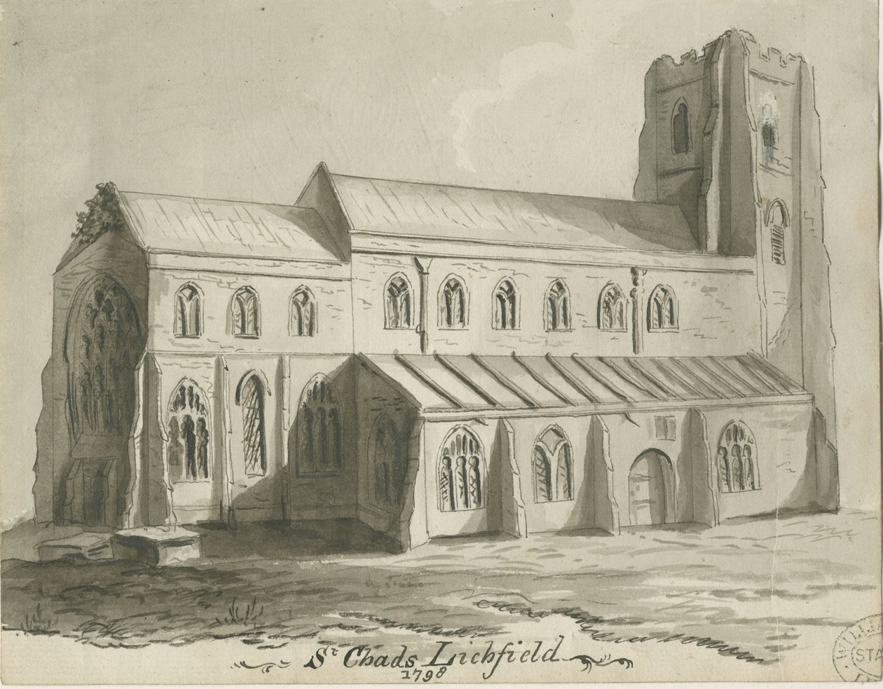 Lichfield - Iglesia de San Chad de School English