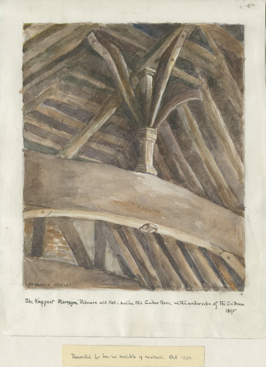 Mavesyn Ridware Hall - Casa de la Puerta de School English